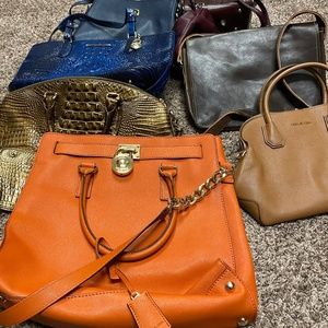 Selection of 9 Purses
